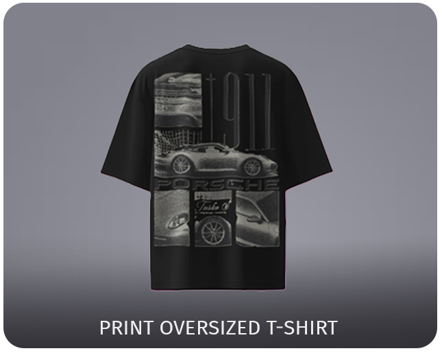 printed oversized tshirt